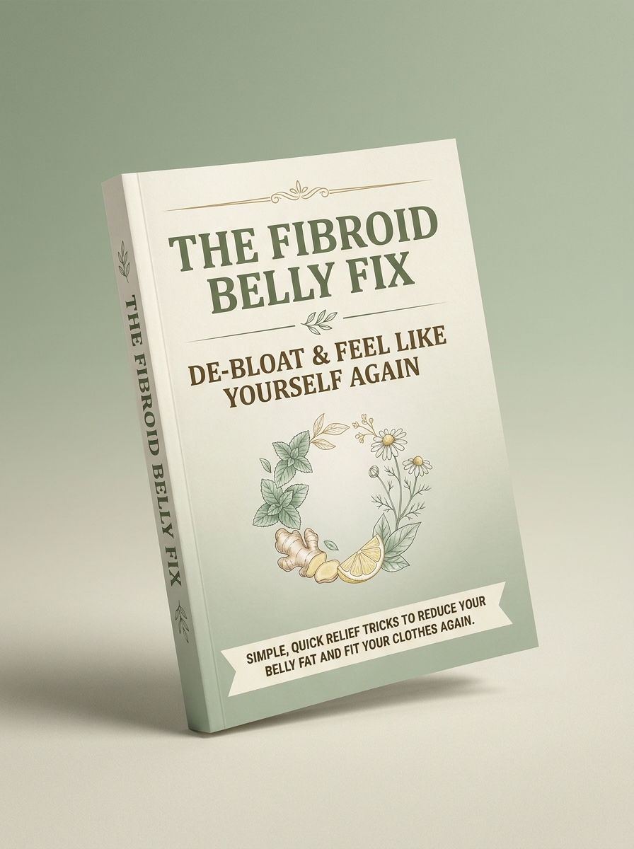 The Fibroid Belly Fix mockup