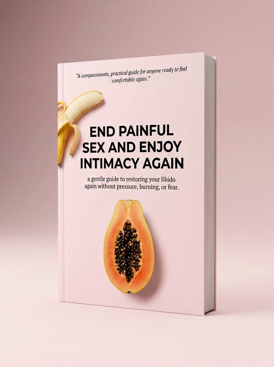 End Painful Sex and Enjoy Intimacy Again mockup