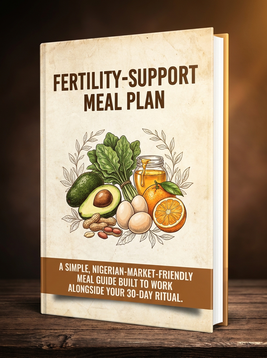 Fertility-Support Meal Plan mockup